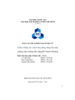 Kiểm chứng các mạch ứng dụng dùng op amp