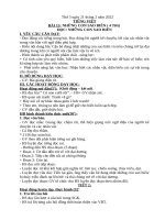 giáo án lớp 2 kết nối tri thức giáo án ngang năm 2022 tuần 26 