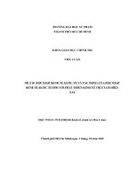Hội nhập kinh tế quốc tế và tác động của hội nhập kinh tế quốc tế đối với phát triển kinh tế việt nam hiện nay