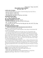 GIÁO án TUẦN 24 GIÁO án NGANG lớp 2 kết nối TRI THỨC năm 2022 