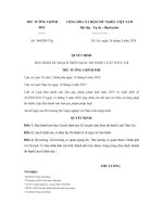 QĐ-TTg - Kế hoạch triển khai thi hành Luật Thủy lợi