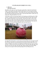 Văn hóa doanh nghiệp coca cola