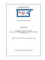 TIỂU LUẬN NHẬN DIỆN CÁC THỦ ĐOẠN THỰC HIỆN CHIẾN LƯỢC “DIỄN BIẾN HÒA BÌNH” CỦA CÁC THẾ LỰC THÙ ĐỊCH ĐỐI VỚI VIỆT NAM