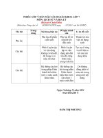 Phiếu góp ý SGK 7 môn LSĐL   canh dieu 