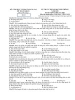 Đề thi thử tốt nghiệp THPT năm 2022 môn GDCD có đáp án - Sở GD&ĐT Gia Lai
