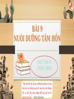 Giáo án ôn tập bài 9 ngữ văn 6 sách chân trời sáng tạo 
