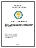 đánh giá thực trạng sử dụng các công cụ của chính sách tỷ giá hối đoái Việt Nam hiện nay? Tác động của chính sách tỷ giá hối đoái hiện nay với nền kinh tế Việt Nam