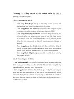 Đề cương ôn tập lý thuyết tài chính tiền tệ