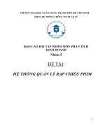 Hệ thống quản lý rạp chiếu phim