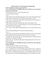 Buổi thảo luận số 3 Luật Dân sự