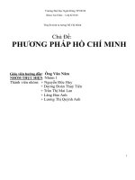 Phong cách và phương pháp hồ chí minh