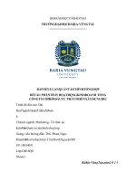 BÀI TIỂU LUẬN QUẢN TÀI CHÍNH TỔNG HỢP  ĐỀ TÀI PHÂN TÍCH HOẠT ĐỘNG KINH DOANH TỔNG CÔNG TY CỔ PHẦN ĐẦU TƯ PHÁT TRIỂN XÂY DỰNG DIC