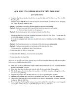 QUY ĐỊNH VỀ SẢN PHẨM ĐĂNG TẢI TRÊN ZALO SHOP QUY ĐỊNH CHUNG