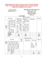 Bộ đề kiểm tra giữa kì 2 ngữ văn 6 sách kết nối tri thức với cuộc sống 