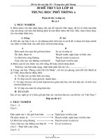 50 Đề thi vào lớp 10 THPT môn Ngữ văn (Kèm đáp án)2