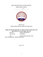 TIỂU LUẬN môn LỊCH sử ĐẢNG CỘNG sản VIỆT NAM đề tài sự lãnh đạo đúng đắn của đảng là nhân tố hàng đầu quyết định thắng lợi của cách mạng việt nam 