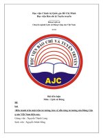 Đấu tranh trên mặt trận tư tưởng, bảo vệ nền tảng tư tưởng của đảng cộng sản việt nam hiện nay