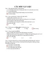 CÂU hỏi vật LIỆU (2)