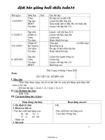 Giáo án buổi chiều Tổng hợp Lớp 1  Tuần 34  Năm học 2012201380