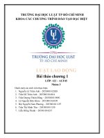 Bài thảo chương 1 luật lao động điều chỉnh các quan hệ xã hội nào lấy một ví dụ cụ thể cho mỗi quan hệ xã hội đó  