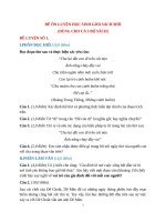 Bộ đề ôn học sinh giỏi ngữ văn 6 sách mới (dùng cho cả 3 bộ sách) 