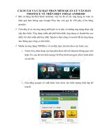 CÁCH TẢI VÀ CÀI ĐẶT PHẦN MỀM QUẢN LÝ VĂN BẢN TDOFFICE VỀ TRÊN ĐIỆN THOẠI ANDROID