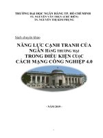 NĂNG LỰC CẠNH TRANH CỦA NGÂN HÀNG THƯƠNG MẠI TRONG ĐIỀU KIỆN CUỘC CÁCH MẠNG CÔNG NGHIỆP 4.0