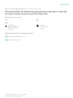 Vận dụng thẻ điểm cân bằng đề xuất giải pháp hoàn thiện quản trị chiến lược - Công ty cổ phần vàng bạc đá quý Phú Nhuận (PNJ)