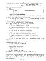 Đề kiểm tra học kì I Giáo dục công dân lớp 6  Năm học 20062007  Trường THCS Đề Thám754