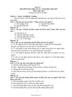 Đề kiểm tra học kì II Ngữ văn lớp 9  Đề số 17  Năm học 20162017499