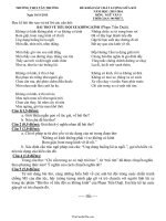 Đề khảo sát chất lượng giữa kì I năm học: 2015  2016 môn: Ngữ văn 9988