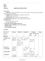 Ma trận và đề kiểm tra Tiếng việt lớp 7 (Kèm đáp án)3012