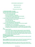 Đề thi kiểm tra giữa học kỳ I năm học 20152016 môn: Giáo dục công dân lớp 6 thời gian làm bài: 45 phút1498