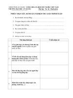 PHIEU NHAN XET NGHIEM THU GIAO TRINH