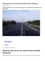 Thiệt hại kinh tế của các nước khi kéo dài lệnh phong tỏa