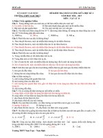 Đề kiểm tra chất lượng giữa học kì I Vật lí lớp 11  Năm học 20162017  Trần Văn Toan3635