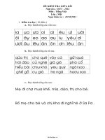 Đề kiểm tra giữa kì I năm học : 2013 – 2014 môn: Tiếng Việt lớp 11747