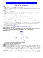36 Đề thi học kì II môn Vật lí lớp 84381