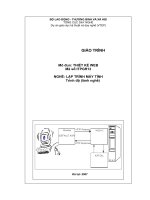Giáo trình Thiết kế web (Nghề Lập trình máy tính)