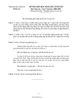 Đề thi chọn học sinh giỏi cấp huyện môn Ngữ văn  Lớp 7  Năm học 2008  20092819