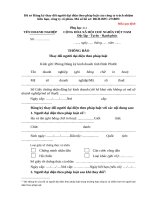 9. Hồ sơ đăng ký thay đổi người đại diện theo pháp luật cty