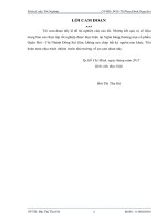 Thực trạng đảm bảo tín dụng tại ngân hàng TMCP Quân đội — Chi nhánh Đông sài gòn