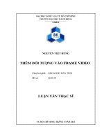 Thêm đối tượng vào frame video 
