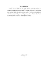 Chất lượng tín dụng vietcombank chi nhánh chương dương