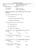 Đề kiểm tra cuối học kì II Tiếng việt, Toán Lớp 2  Năm học 20122013  Trần Thị Thủy5008