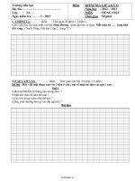 Đề thi giữa học kì II Tiếng việt Lớp 2  Năm học 201220134769