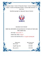 đề tài Thiết kế, mô phỏng xe hai bánh tự cân bằng sử dụng bộ điều khiển PID