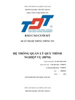 Quản Lý Quy Trình Nghiệp Vụ BPM