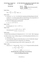 Đề thi chọn học sinh giỏi cấp tỉnh lớp 9 THCS năm học 2016  2017 môn thi: Toán4630