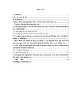 Quan điểm của chủ nghĩa Mác – Lênin về liên minh giai cấp và sự vận dụng của Đảng trong quá trình xây dựng khối đại đoàn kết dân tộc  ở nước ta hiện nay